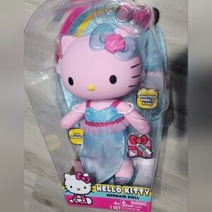 NEW Hello Kitty mermaid posable vinyl doll RARE Sanrio toy